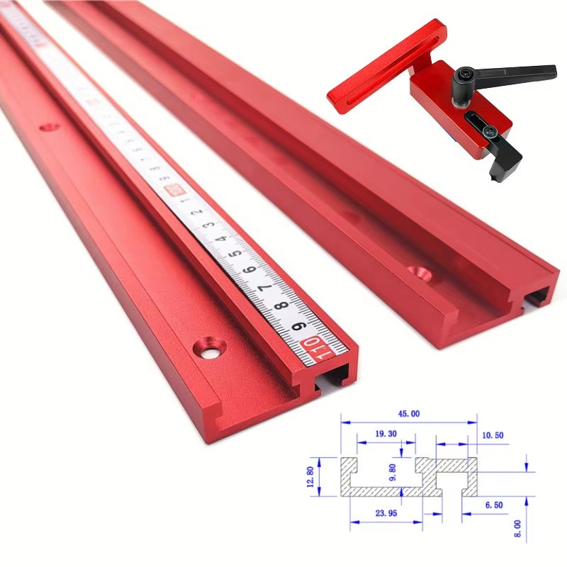 1PC Chute Aluminium alloy T-tr - Aluminum T-Slot Profile avis et prix