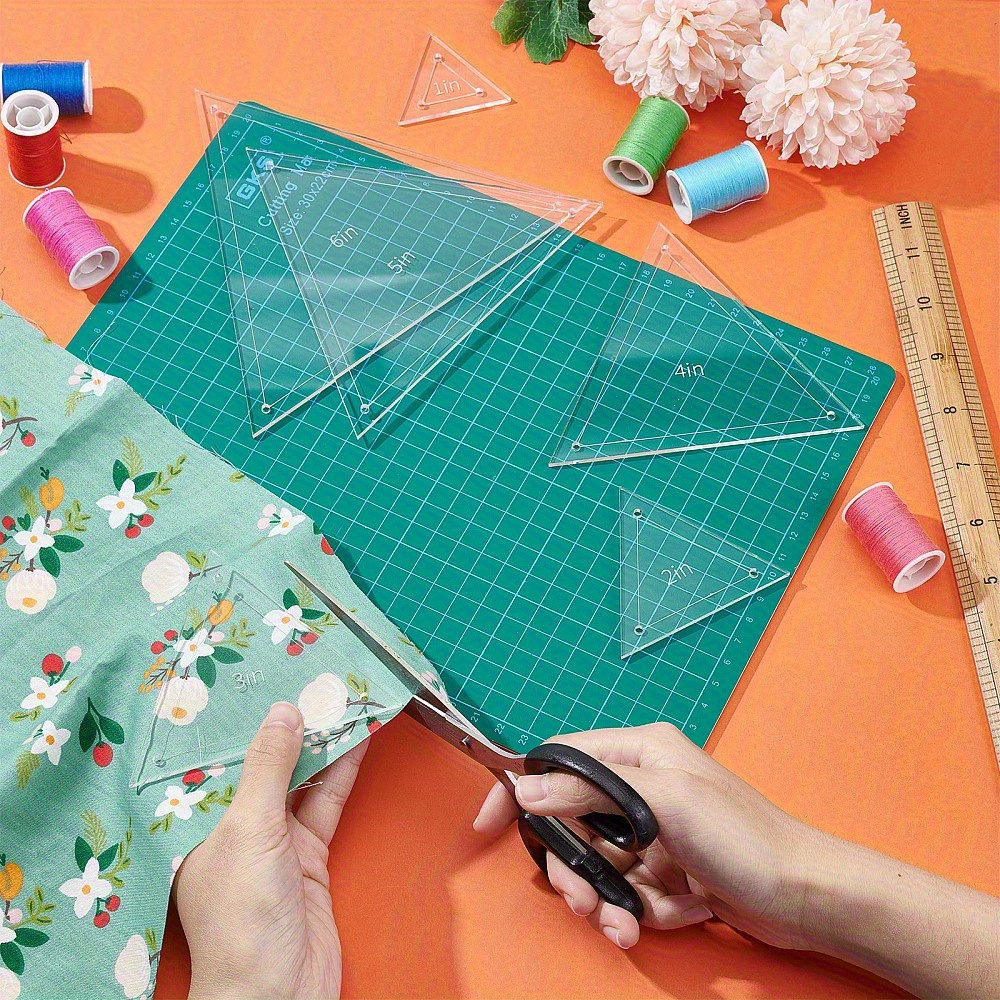 6pcs Acrylic Patchwork Triangl - Acrylic Cutting Machine avis et prix