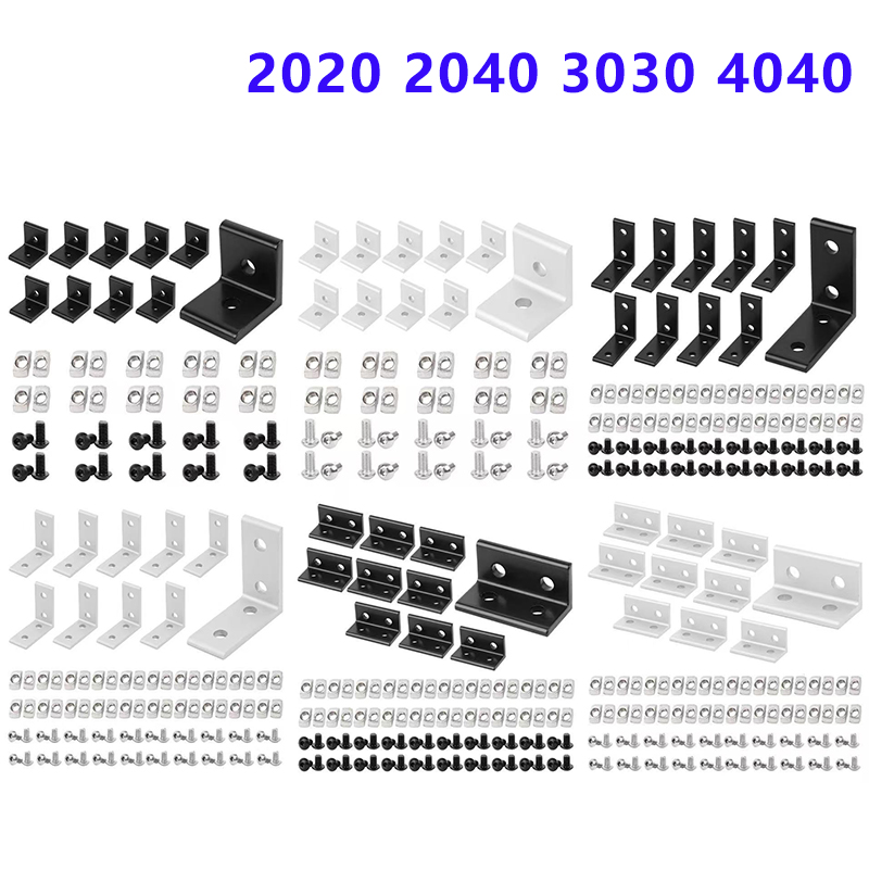 10pcs 2020 2040 3030 4040 Corn - Aluminum T-Slot Profile avis et prix