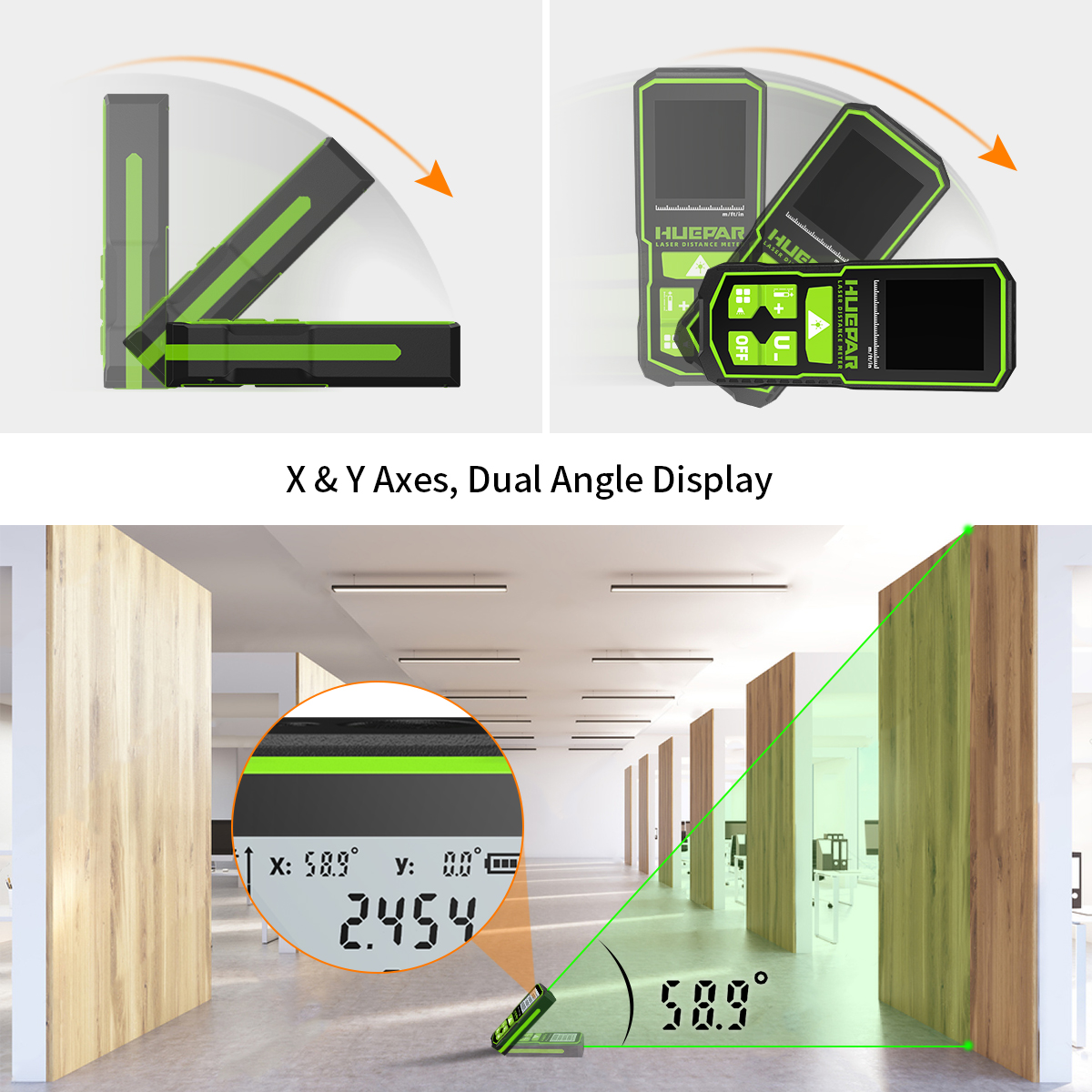 Huepar Laser Rangefinder Digit - Industrial Laser Training avis et prix
