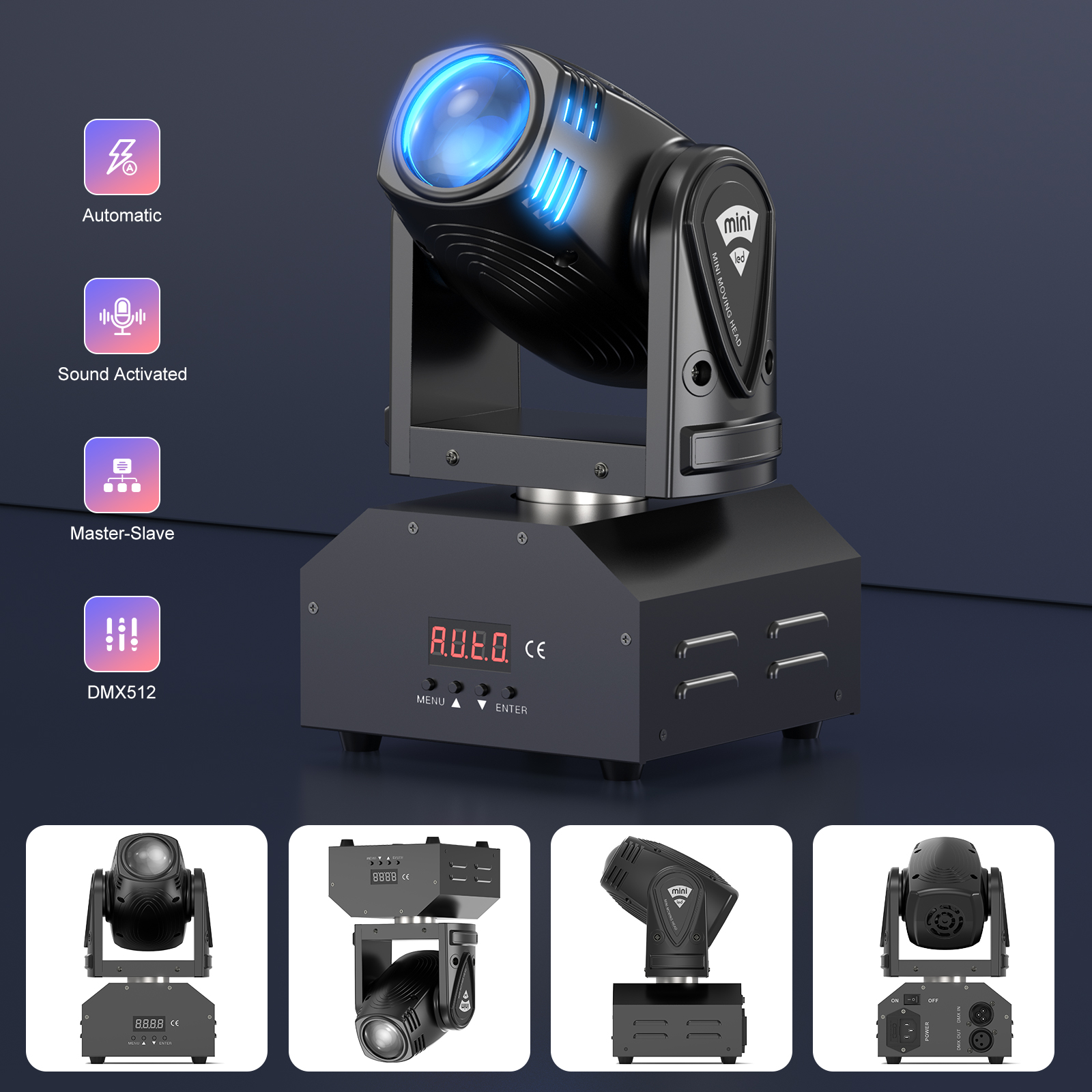 U'King 100W Beam Moving Head L - Laser Power Supply 60W avis et prix
