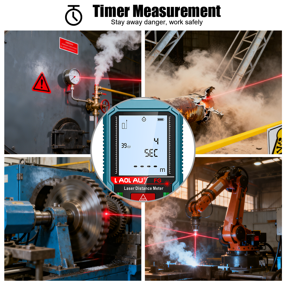 Laser Meter Digital Tape Timer - Industrial Laser Training avis et prix