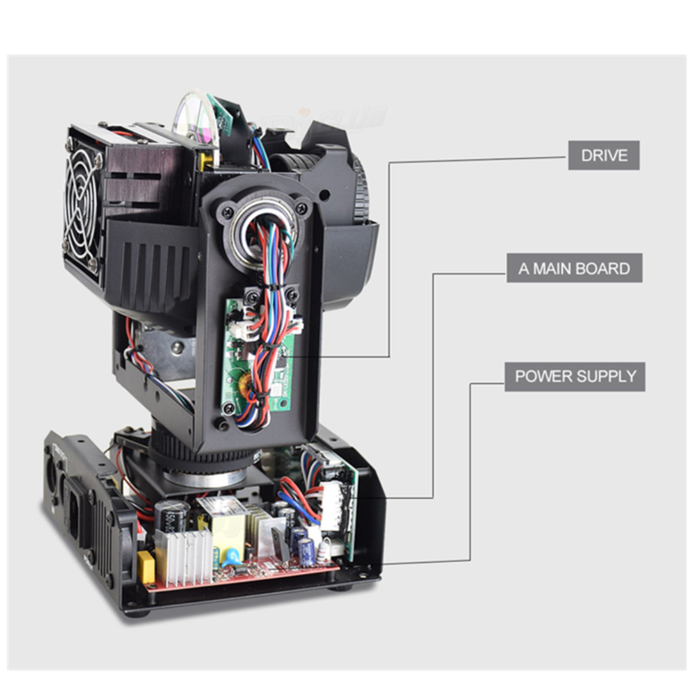 2PCS 60W Mini Led Dmx Gobo Mov - Laser Power Supply 60W avis et prix