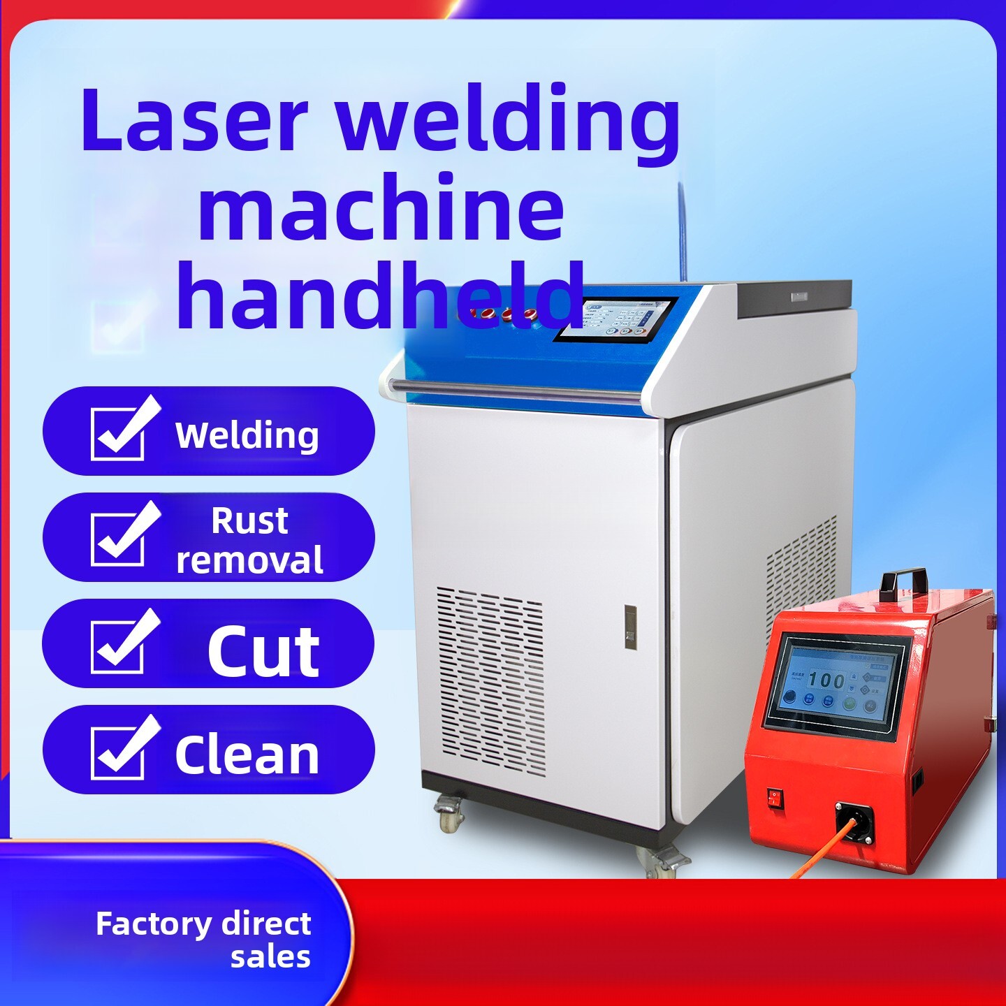 Handheld Industrial Fully Auto - Industrial Laser Removal Machine avis et prix