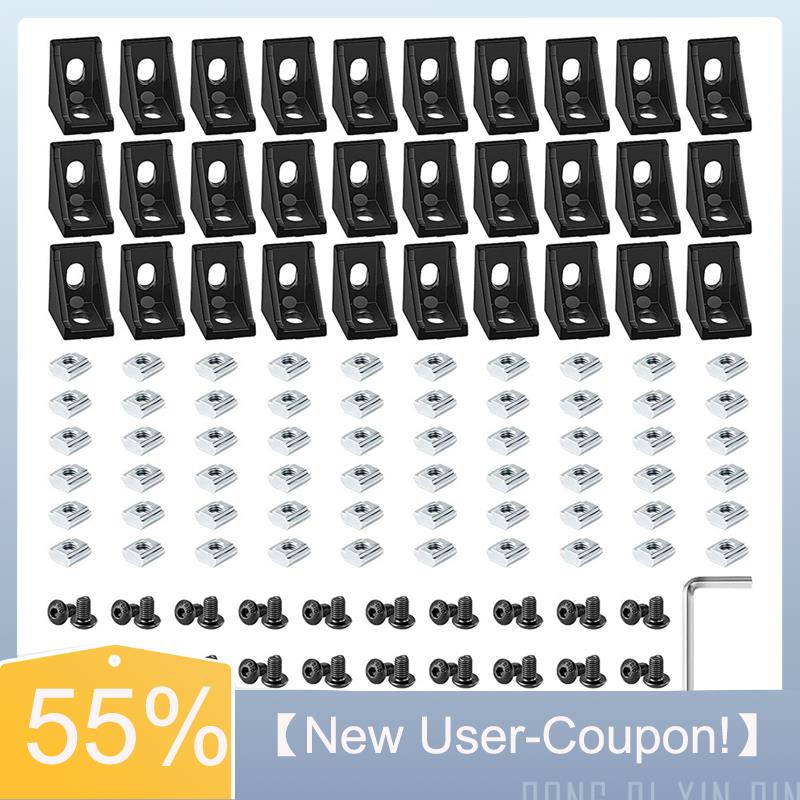 Happy New- Black Right Angle C - Aluminum T-Slot Profile avis et prix