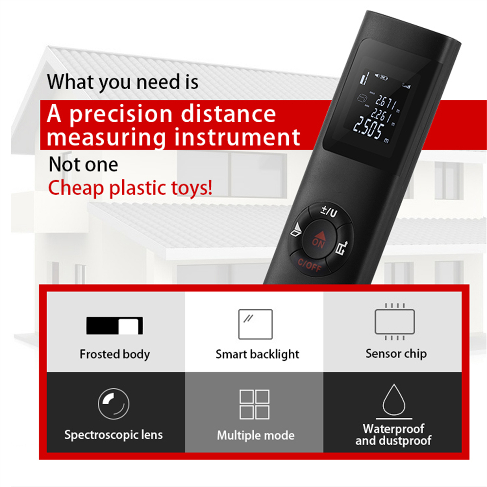 40M Laser Distance Meter Laser - Industrial Laser Training avis et prix