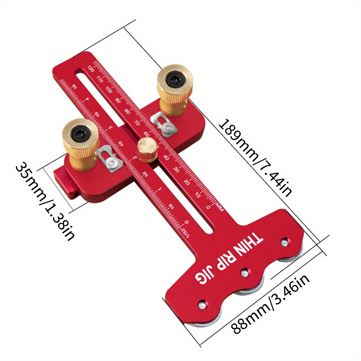 Thin Rip Table Saw Jig,3 Pulle - Aluminum T-Slot Profile avis et prix