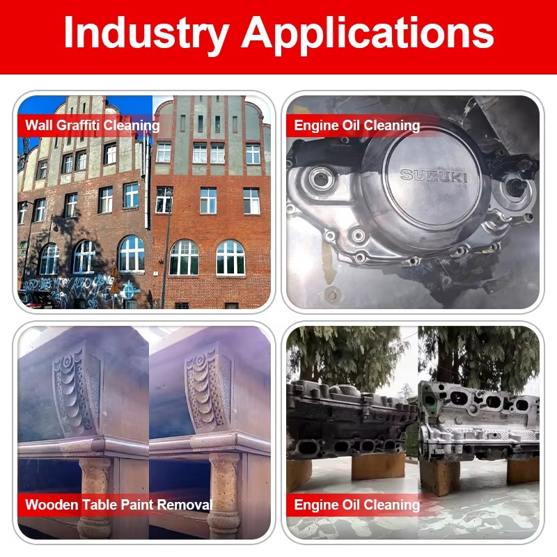 500W Industrial Pulse Laser Cl - Industrial Laser Removal Machine avis et prix