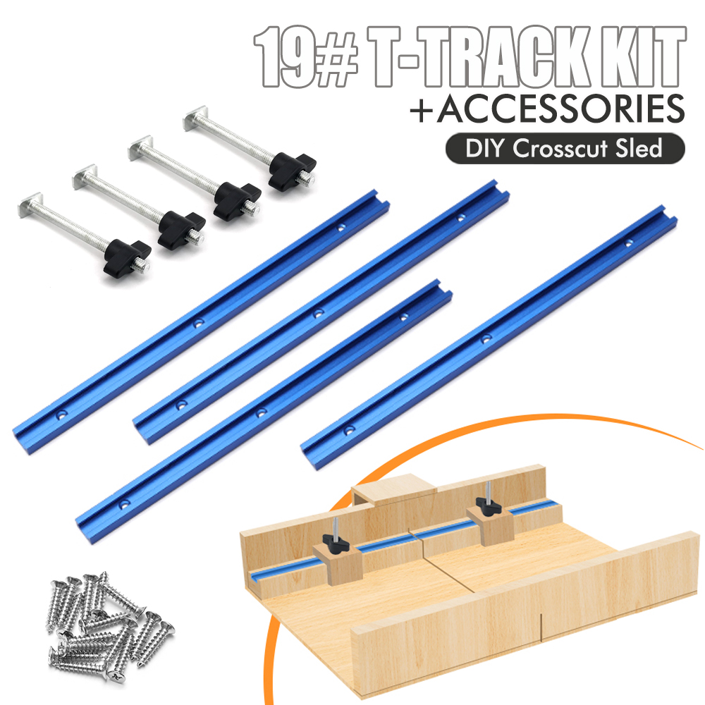 Woodworking 19# T-track Kit an - Aluminum T-Slot Profile avis et prix