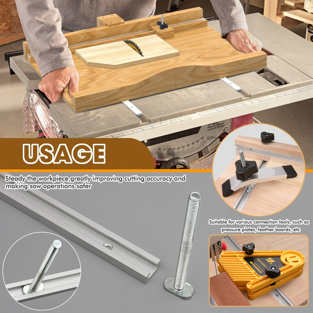 Woodworking 19# T-track Kit an - Aluminum T-Slot Profile avis et prix