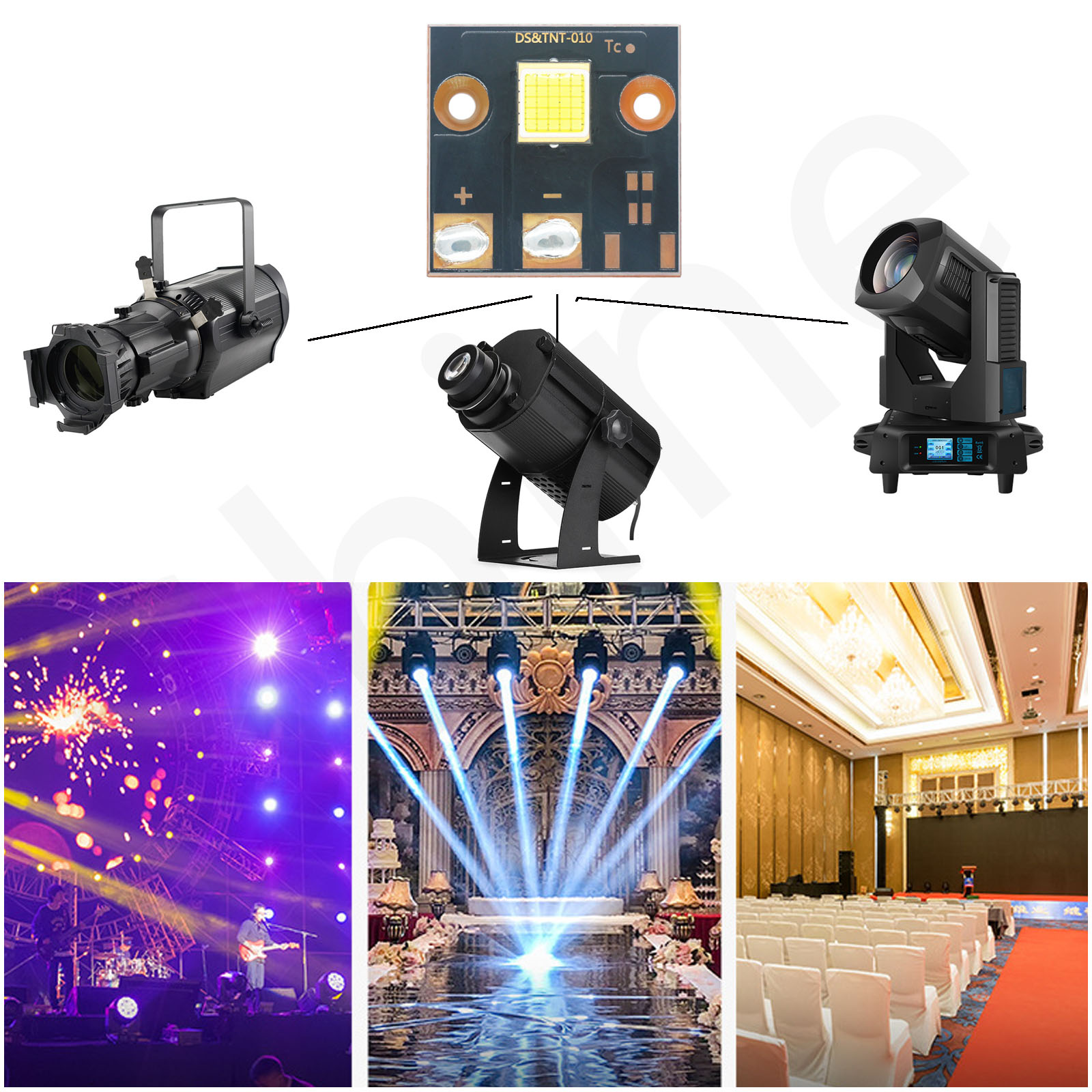 High Power LED Stage Light Chi - Laser Power Supply 60W avis et prix