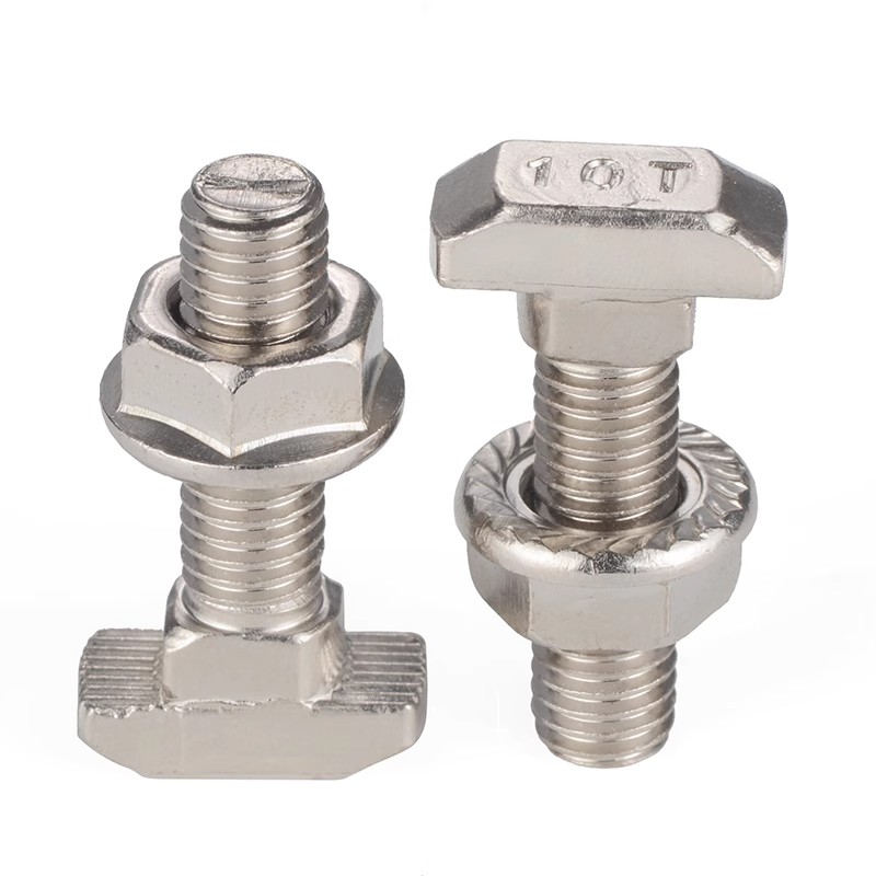 10Sets M5 T Bolt Screw and Hex - Aluminum T-Slot Profile avis et prix