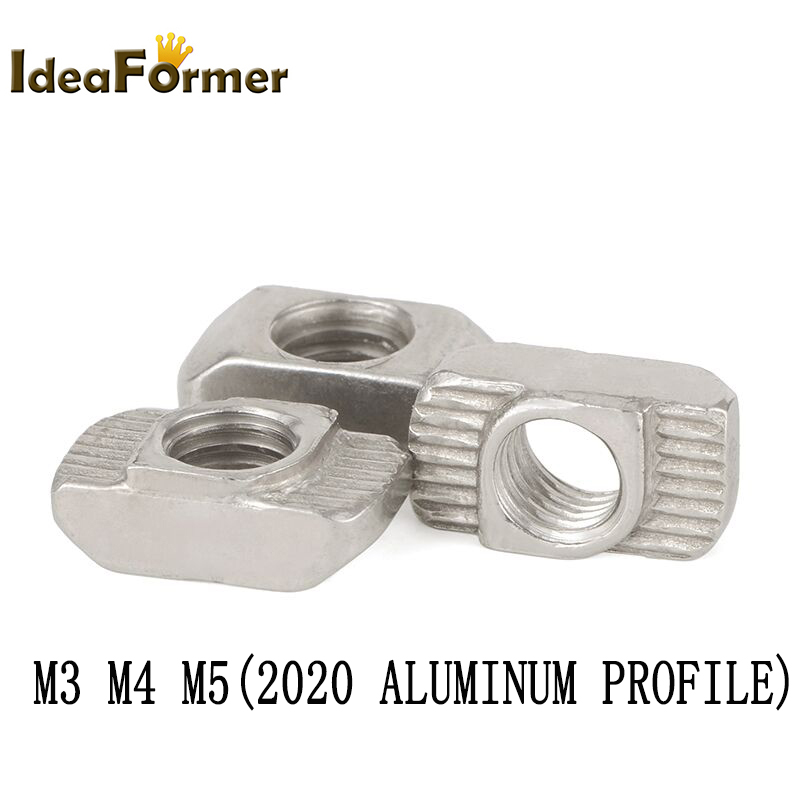 50pcs M3 M4 M5 2020 Series T N - Aluminum T-Slot Profile avis et prix