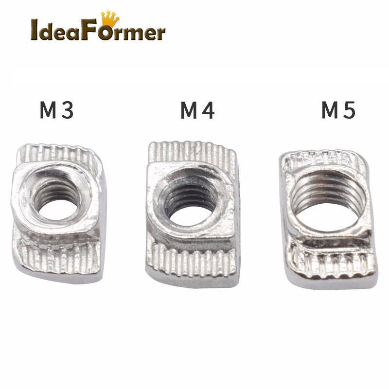 50pcs M3 M4 M5 2020 Series T N - Aluminum T-Slot Profile avis et prix