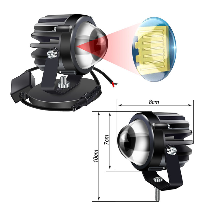 12V-80V Universal LED Laser Sp - Laser Focus Lens avis et prix