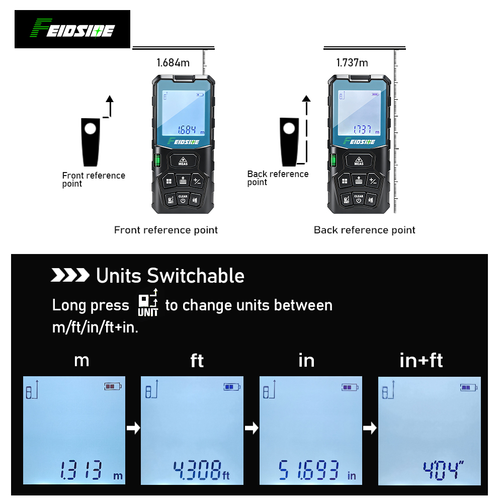 FEIDSIDE 50M/120M Handheld Las - Industrial Laser Training avis et prix