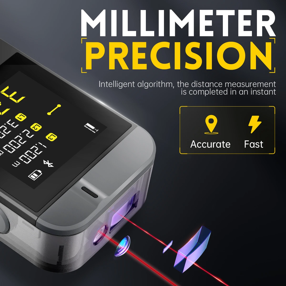 FNIRSI IR40 Digital Laser Tape - Industrial Laser Training avis et prix
