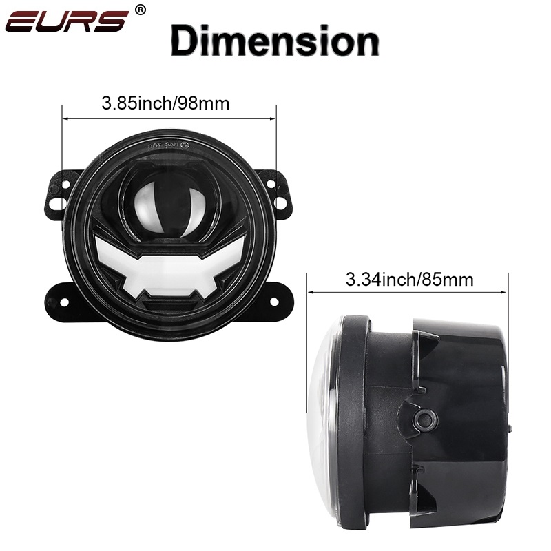 4inch LED Fog Lights 30W DRL L - Laser Focus Lens avis et prix