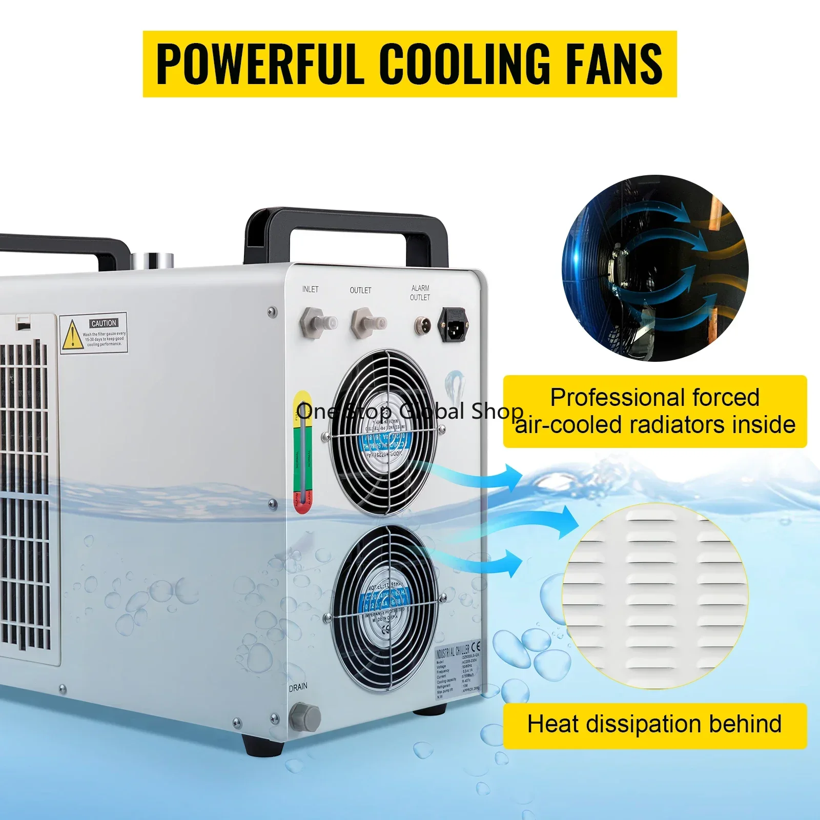 Industrial Water Cooler Laser  - Laser Chiller Water Cooler avis et prix