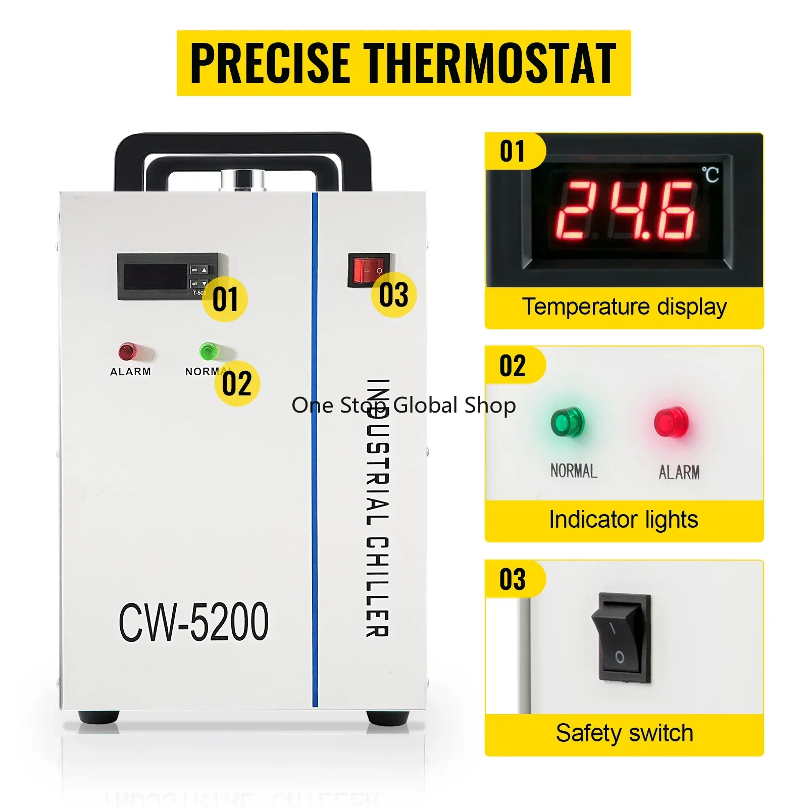 Industrial Water Cooler Laser  - Laser Chiller Water Cooler avis et prix