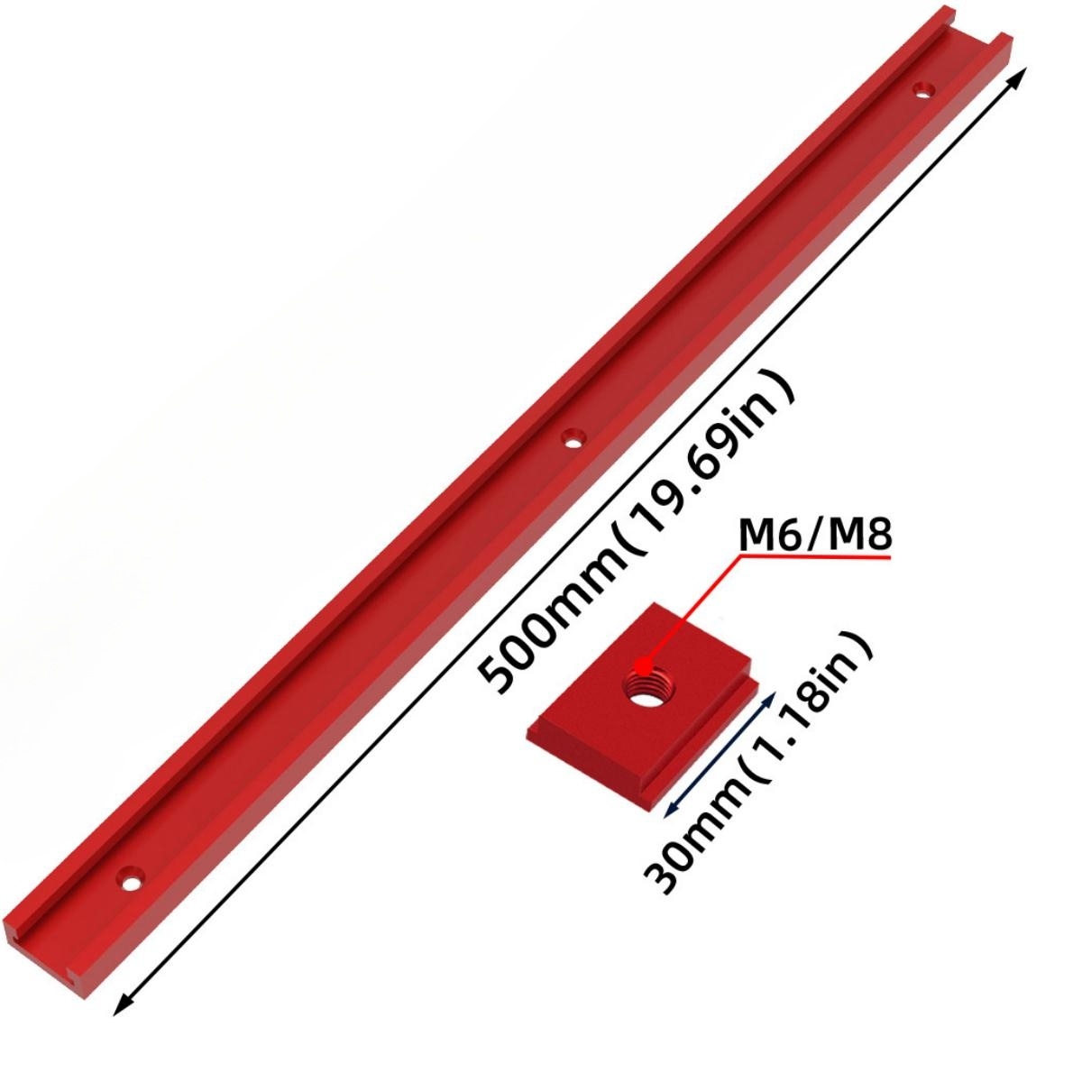 T30 Track 50cm Aluminium T-Sli - Aluminum T-Slot Profile avis et prix