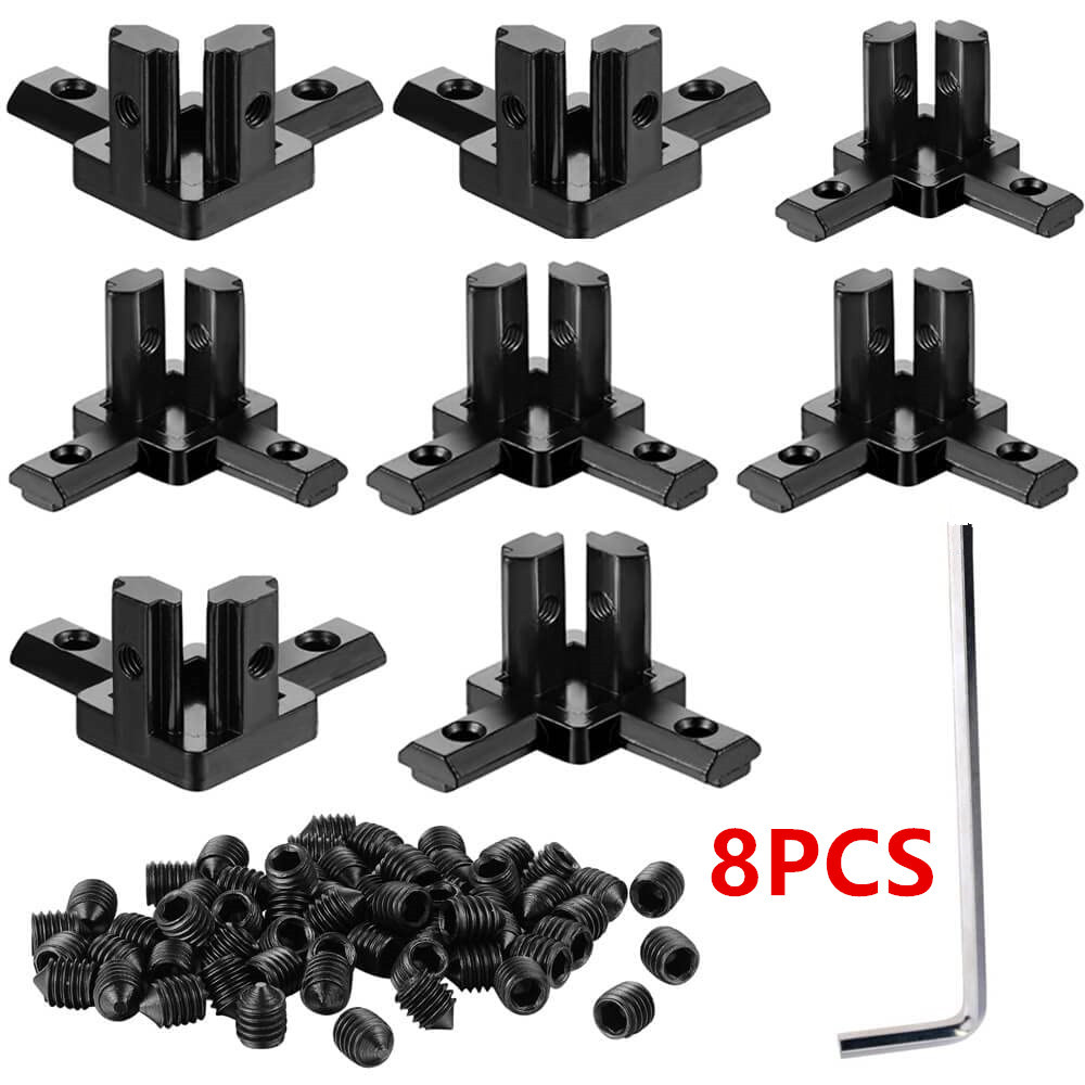 8Pcs Aluminum Profile 90 Degre - Aluminum T-Slot Profile avis et prix