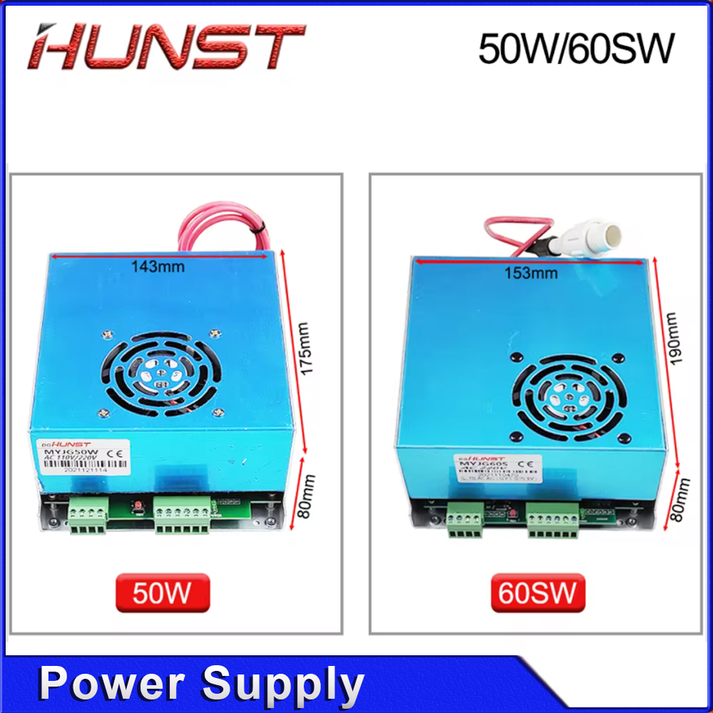 Hunst MYJG-50W 60W CO2 Laser P - Laser Power Supply 60W avis et prix