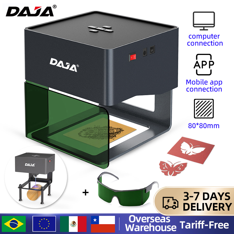 DAJA DJ6 Mini Portable Laser E - Acrylic Cutting Machine avis et prix
